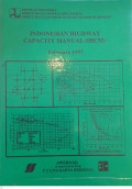 Indonesian Highway Capacity Manual (IHCM)