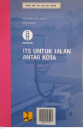 ITS Untuk Jalan Antar Kota