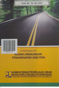 Kajian Lingkungan Pemanfaatan Asbuton