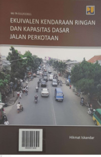 Ekuivalen Kendaraan Ringan dan Kapasitas Dasar Jalan Perkotaan