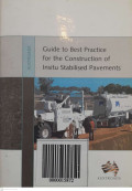 AUSTROAD Guide To Best Practice For The Construction Of Insitu Stabilised Pavements