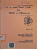 Hazardous Waste Guide for Project Development