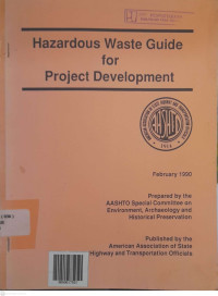 Hazardous Waste Guide for Project Development