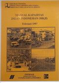 Manual Kapasitas Jalan Indonesia (MKJI)