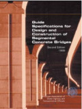 Guide Spesifications For Design and Construction Of Segmental Concrete Bridges