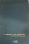 Deterioration and Preservation Of Library Materials
