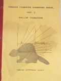Canadian Foundation Engineering Manual: Part 2, Shallow Foundations