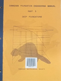 Image of Canadian Foundation Engineering Manual: Part 3, Deep Foundation