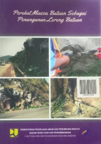 Image of Perekat Massa Batuan Sebagai Penanganan Lereng Batuan