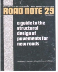 Image of A Guide to The Structural Design of Pavements for New Roads