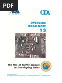 Image of The Use of Traffic Signals in Developing Cities