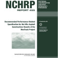 Recommended Performance-Related Specification for Hot Mix Asphalt Construction: Result of the Westrack Project
