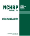 Refining the Simple Performance Tester for Use in Routine Practice