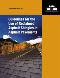 Guidelines For The Use Of Reclaimed Asphalt Shingles In Asphalt Pavement