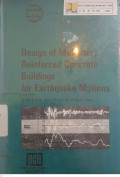 Design of Multistory Reinforced Concrete Building for Earthquake Motions