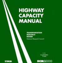 Highway Capacity Manual 2000