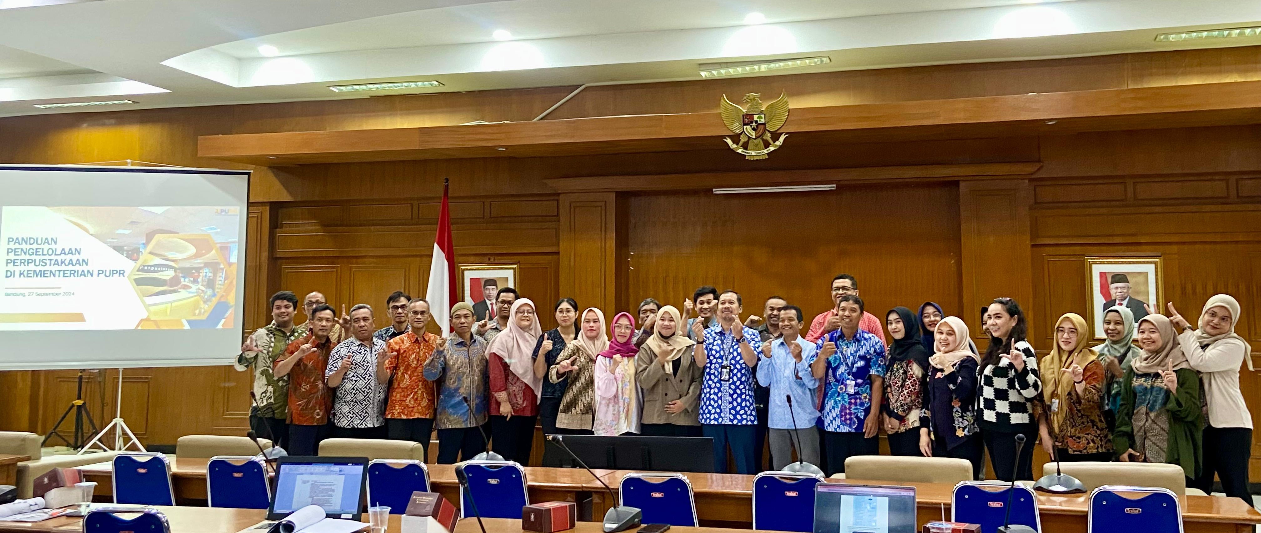 FGD Penyusunan Panduan Pengelolan Perpustakaan