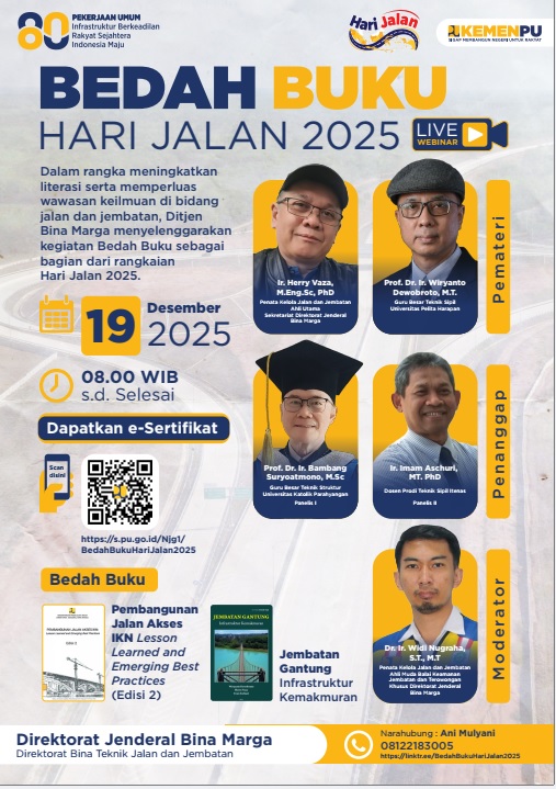 Bedah Buku Dalam Rangka Hari Jalan Tahun 2026