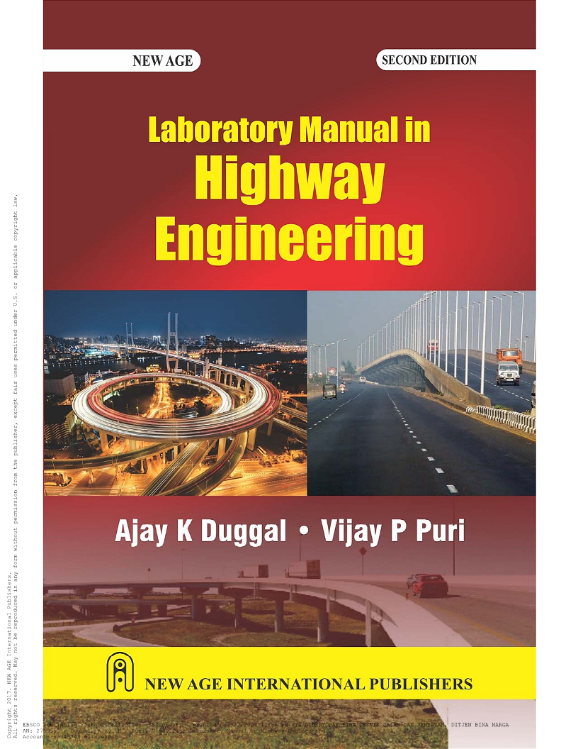 Laboratory Manual in Highway Engineering (Second Edition)