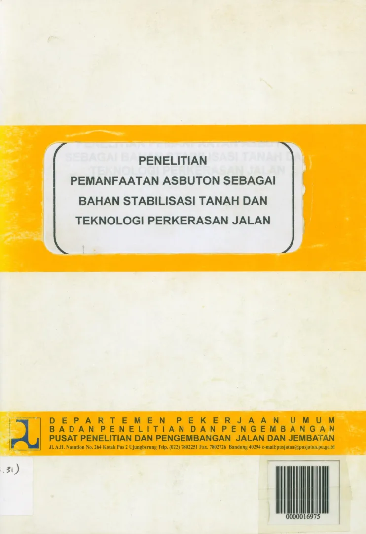 PENGENDALIAN MUTU ASPAL KILANG PERTAMINA UNIT III WONOKROMO