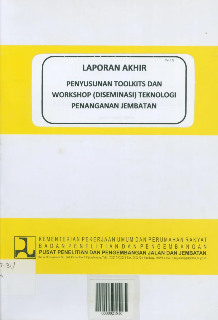 Sistem Lantai Panel Segmental Ortotropik Baja 