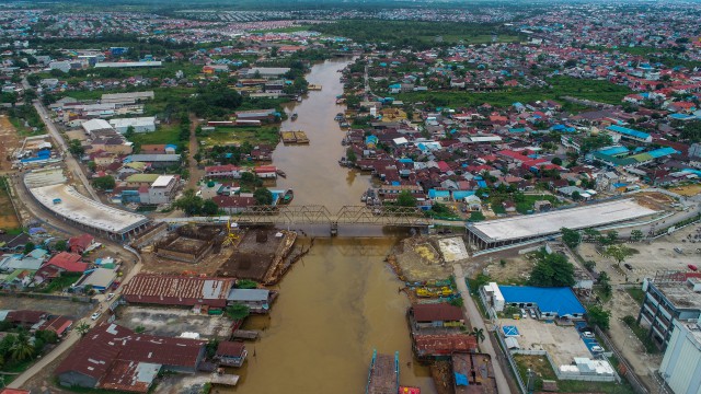 Kementerian PUPR Bangun Jembatan Sei Alalak: Tipe Cable Stayed Lengkung Pertama di Indonesia