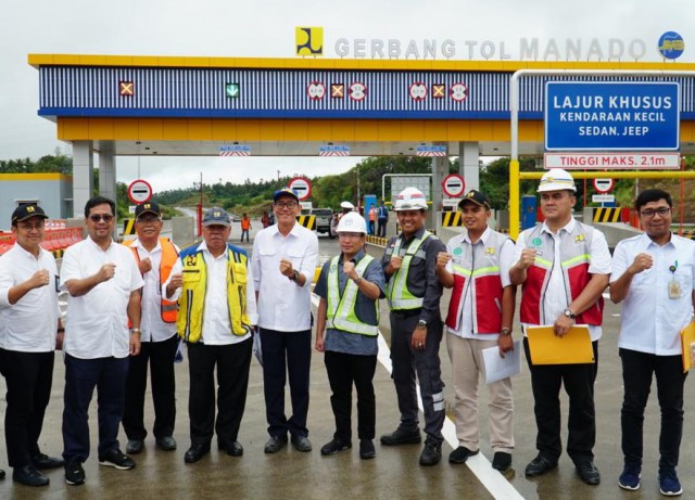 Kementerian PUPR Genjot Pekerjaan Tol Manado Bitung