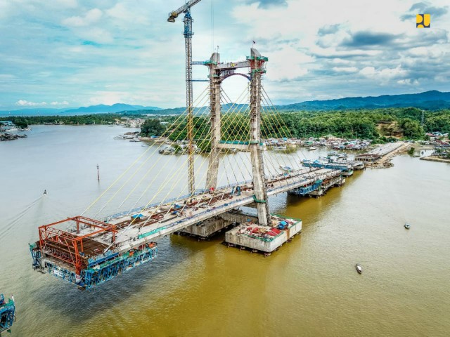 Progres Capai 85%, Jembatan Teluk Kendari Siap Dukung Pengembangan Pelabuhan New Port Bungkutoko