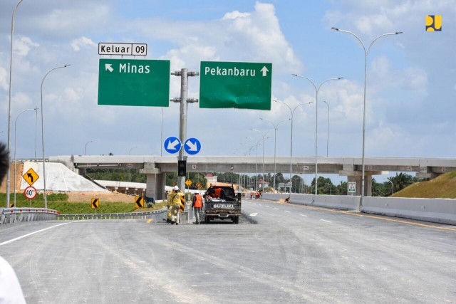 Segera Beroperasi, Tol Pekanbaru – Dumai Tingkatkan Konektivitas Kawasan Industri di Provinsi Riau