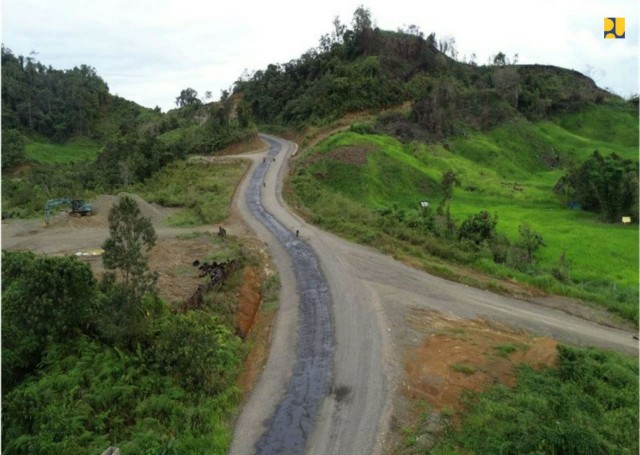 Kementerian PUPR Lanjutkan Pembangunan Jalan Perbatasan Indonesia-Malaysia di Kalimantan Utara