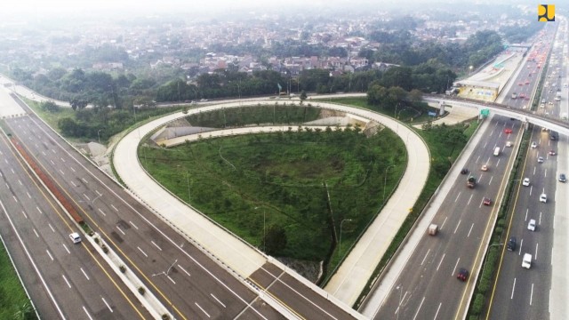 Ruas Tol Cimanggis - Cibitung Seksi I Siap Operasi Untuk Lengkapi Struktur Jalan di Kawasan Metropolitan Jabodetabek