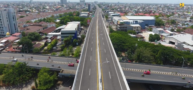 Siap Dioperasikan, Jalan Tol Layang AP Pettarani untuk Kelancaran Arus Logistik di Makassar