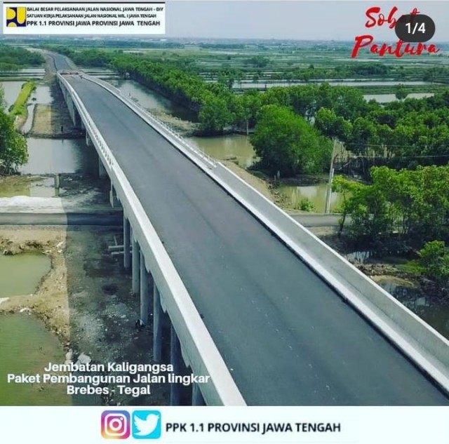 Tinjau Jalan Lingkar Brebes-Tegal, Menteri Basuki Minta Selesai Dipercepat untuk Tingkatkan Konektivitas Antar Pusat Pertumbuhan di Jawa Tengah