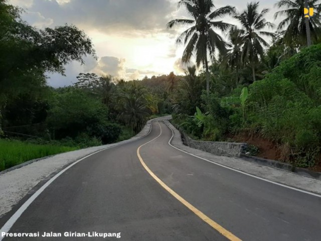 Dukung Pemulihan Pariwisata, Kementerian PUPR Selesaikan 45,47 KM Peningkatan Jalan di DPSP Manado - Bitung - Likupang