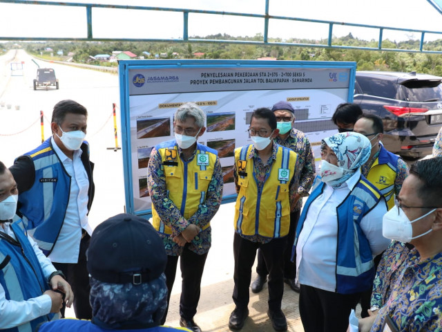 Dirjen Bina Marga Tinjau Calon Lokasi Groundbreaking IKN