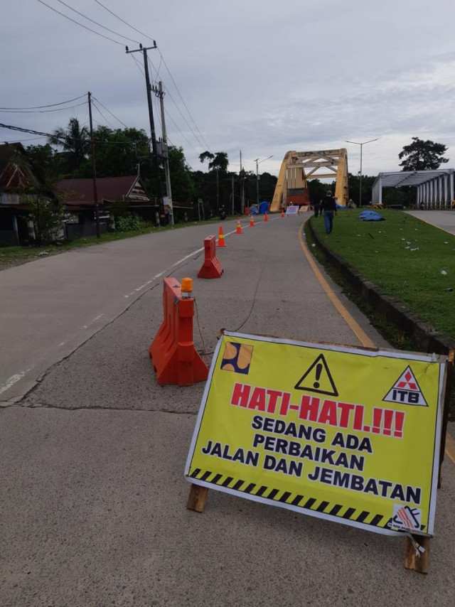 Pemeliharaan Jembatan Sungai Bojo cs Sulsel Rampung Akhir Mei