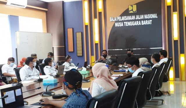 Cek Kesiapan Pembangunan Zona Integritas, Tim Ditjen Bina Marga Kunjungi BPJN NTB