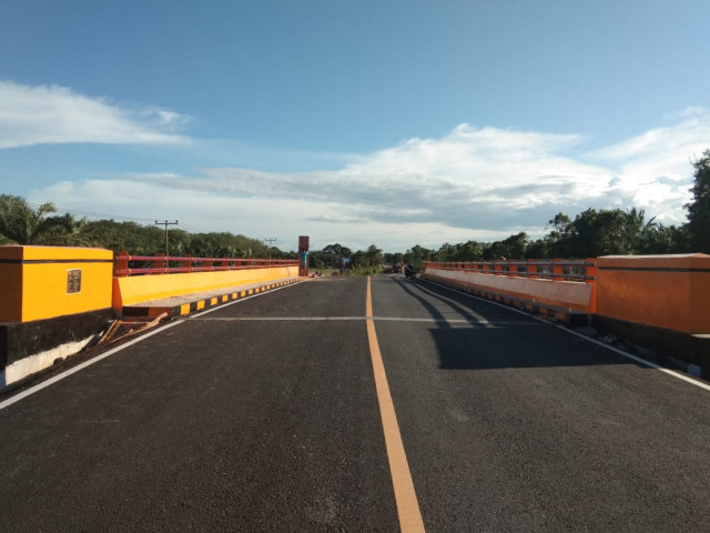 Penggantian Jembatan Sei Poro CS Perlancar Akses Angkutan Logistik Riau – Sumatera Barat