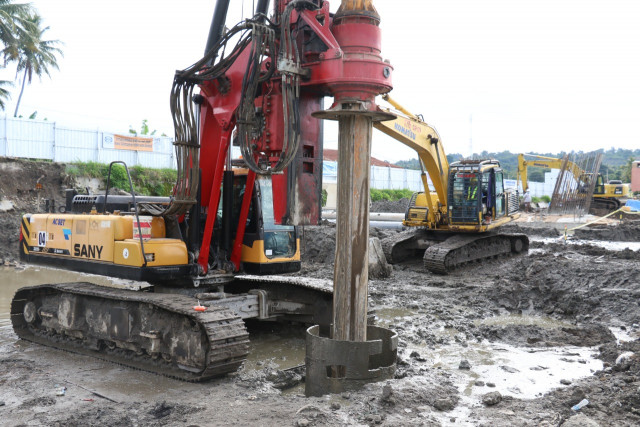 Konstruksi Jembatan Aek Tano Ponggol Direncanakan Rampung Tahun Depan