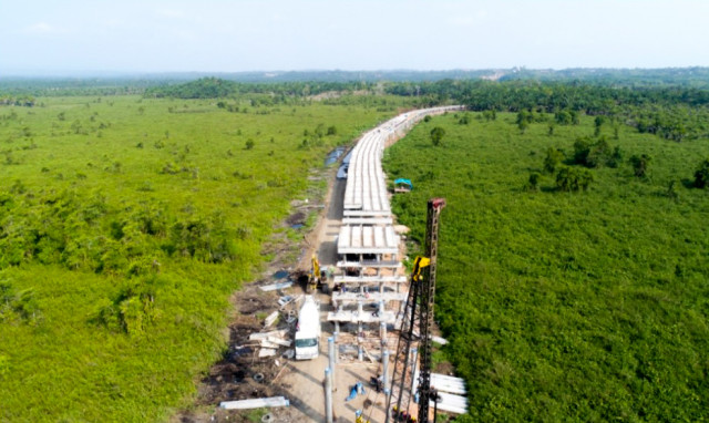 Pembangunan Jalan Lingkar Luar Bengkulu Rampung Akhir Tahun Ini