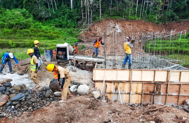 Persingkat Jarak Tempuh Antardesa, Ditjen Bina Marga Bangun Jembatan Gantung Sawah Darek di Sumatera Barat