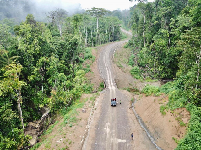 Sambung Missing Link di Aceh Tengah, BPJN Aceh Bangun Jalan Geumpang – Pameu 