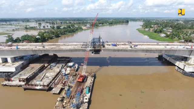 Dukung Konektivitas Sumatera Selatan, Kementerian PUPR Kebut Penyelesaian Tol Kayu Agung - Palembang – Betung