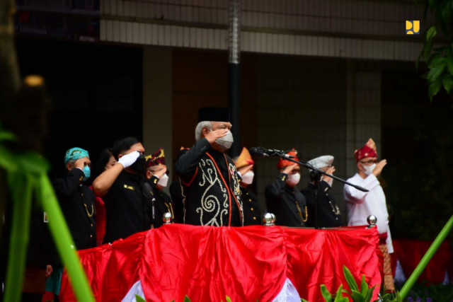 *Peringatan Hari Bakti ke-76 Pekerjaan Umum, Menteri Basuki Ajak Insan PUPR Terus Berkontribusi Pulihkan Ekonomi