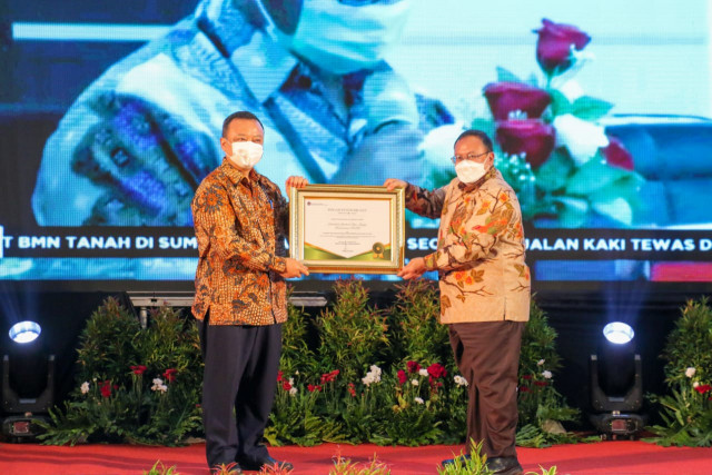 Evaluasi Sertipikasi BMN Berupa Tanah 2021 dan Persiapan Strategi 2022, Sekjen Kementerian PUPR: Kuncinya Kolaborasi