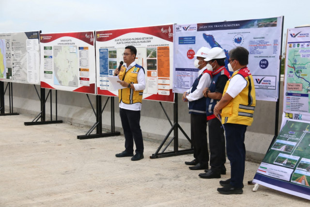 Kunker Ke Sumsel, Komisi V DPR-RI Minta Pemerintah Tingkatkan Pengawasan Konstruksi Jalan Tol