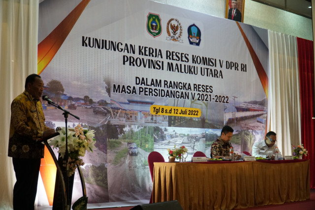 DUKUNGAN BINA MARGA GUNA PENGEMBANGAN KAWASAN STRATEGIS INDUSTRI DI MALUKU UTARA