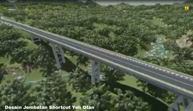 Kementerian PUPR Bangun Jembatan Shortcut Yeh Otan Untuk Tingkatkan Konektivitas Denpasar-Gilimanuk