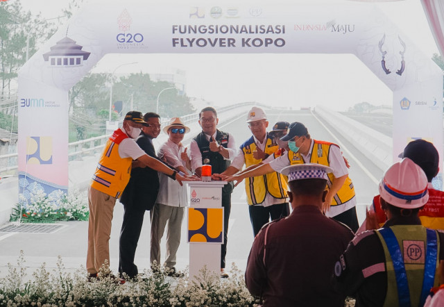 Flyover Kopo Bandung Resmi Beroperasi