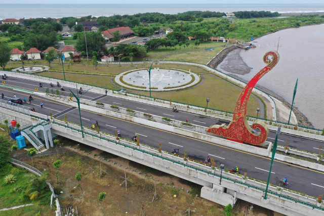 Selesai dibangun, Jembatan Kretek II Open Traffic